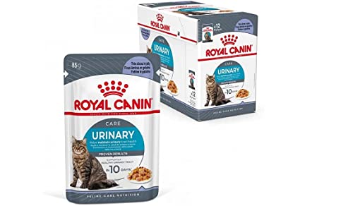 ROYAL CANIN Urinary Care Jelly | 12 x 85 g | Alleinfuttermittel für ausgewachsene Katzen (Gelee) | Kann dabei helfen die Harnwegsgesundheit zu unterstützen | Gesunder Mineralstoffgehalt von ROYAL CANIN