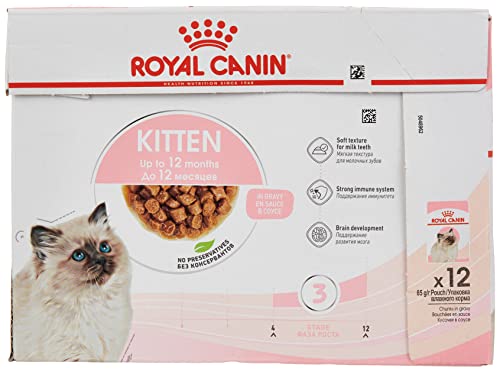 Royal Canin Feline Portionsbeutel Health Nutrition Kitten Soße 12 x 85g von ROYAL CANIN