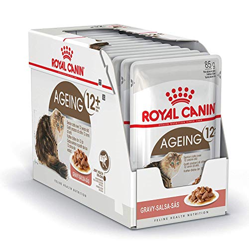 ROYAL CANIN Frischebeutel Multipack Health Nutrition Ageing +12, 4er Pack (48 x 85g) von ROYAL CANIN
