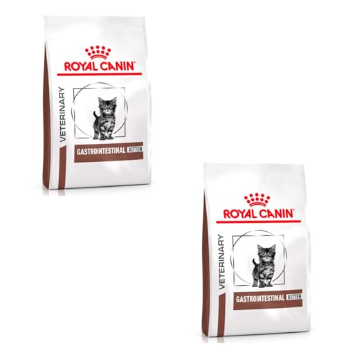 Royal Canin Gastrointestinal Kitten Feline | Doppelpack | 2 x 400g | Diät-Alleinfuttermittel für Kätzchen | Kann dabei helfen Störungen im Gastrointestinaltrakt zu verringern von ROYAL CANIN