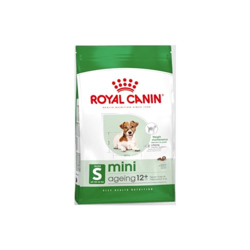 Royal Canin Mini Ageing 12 + | 800 g | Alleinfuttermittel für kleine Hunde bis 10 kg | In der 2. Lebenshälfte - Ab dem 12. Lebensjahr | Kann die Nierengesundheit unterstützen von ROYAL CANIN