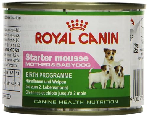 Royal Canin Hundefutter Starter mousse, 195g, 12-er Pack von ROYAL CANIN