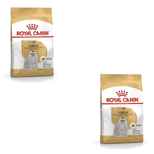 Royal Canin Maltese Adult | Doppelpack | 2 x 500g | Alleinfuttermittel für Hunde | Speziell für ausgewachsene und ältere Malteser | Ab dem 10. Monat | Mit Omega 3-Fettsäuren von ROYAL CANIN