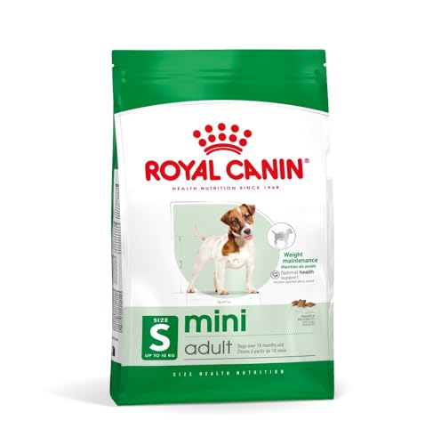 Royal Canin Mini Adult | 2 kg | Alleinfuttermittel für Hunde kleiner Rassen | Omega -3 Fettsäuren für Haut und Fell | Abgestimmter Energiegehalt und angepasste Krokettengröße von ROYAL CANIN