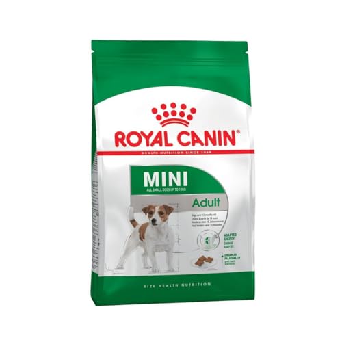 Royal Canin Mini Adult | 800 g | Alleinfuttermittel für Hunde kleiner Rassen | Omega -3 Fettsäuren für Haut und Fell | Abgestimmter Energiegehalt und angepasste Krokettengröße von ROYAL CANIN