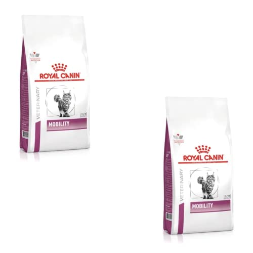 Royal Canin Veterinary Mobility | Doppelpack | 2 x 400 g | Trockenfutter für Katzen | Zur Unterstützung der Beweglichkeit | Nährstoffkomplex für die Gelenke | Mit Grünlippmuschel von ROYAL CANIN