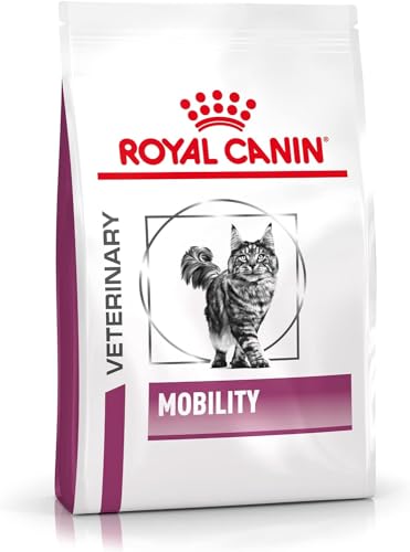 Royal Canin Veterinary MOBILITY | 4 kg | Trockenfutter für Katzen | Alleinfuttermittel für Katzen zur Unterstützung der Gelenkfunktion | Mit Grünlippmuschelextrakt und EPA+DHA von ROYAL CANIN