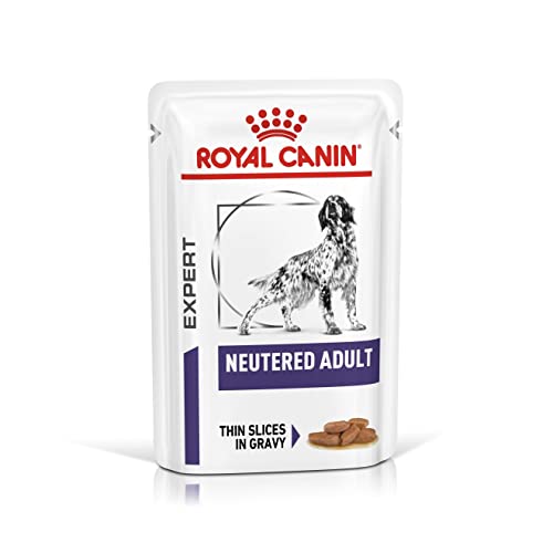 Royal Canin Expert NEUTERED ADULT | 12 x 100 g | Nassfutter für Hunde | Speziell für kastrierte Hunde | Kann dabei hilfreich das Gewicht zu halten und Haarwachstum zu fördern von ROYAL CANIN