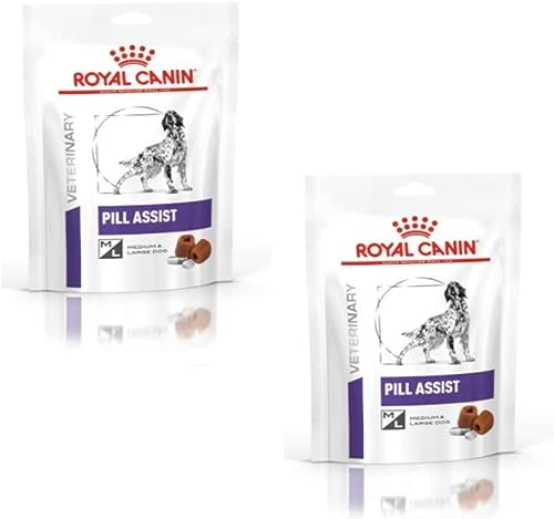 Royal Canin Pill Assist Medium & Large Dog | Doppelpack | 2 x 225 g | Formbare Krokette zur Verabreichung von Medikamenten bei adulten Hunden mittelgroßer und großer Rassen von ROYAL CANIN