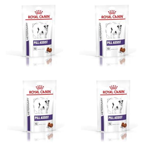 Royal Canin Pill Assist Small Dog | 4er Pack | 4 x 90 g | Formbare Krokette zur Verabreichung von Medikamenten bei adulten Hunden Kleiner Rassen | Für Hunde unter 10 kg | Zur Appetitanregung von ROYAL CANIN