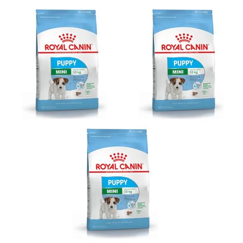 Royal Canin Puppy Mini Welpenfutter | 3er Pack | 3 x 800 g | Trockennahrung für Welpen | Alleinfuttermittel für Hunde | Für kleine Hundewelpen | Bis zum 10. Monat von ROYAL CANIN