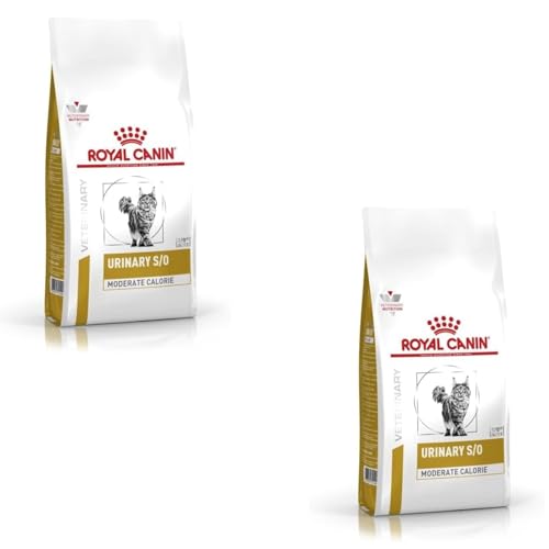 Royal Canin Veterinary Urinary S/O Moderate Calorie | Doppelpack | 2 x 400 g | Trockenfutter für Katzen | Zur Unterstützung bei Struvitkristallen | Moderater Energiegehalt von ROYAL CANIN