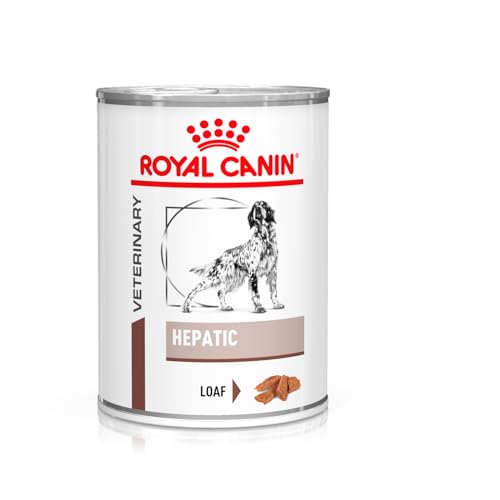 Royal Canin Veterinary HEPATIC Mousse | 12 x 420 g | Diät-Alleinfuttermittel für ausgewachsene Hunde | Kann dabei helfen die Leberfunktion bei chronischer Leberinsuffizienz zu unterstützen von ROYAL CANIN