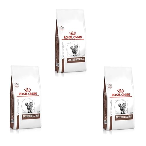 Royal Canin Gastrointestinal Feline | 3er Pack | 3 x 400 g | Trockenfutter für Katzen | Kann unterstützend helfen bei gastrointestinalen Erkrankungen bei Katzen | Hohe Akzeptanz von ROYAL CANIN