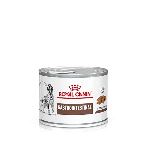 Royal Canin Veterinary Gastrointestinal Mousse | 12 x 200 g | Diät-Alleinfuttermittel für ausgewachsene Hunde | Zur Unterstützung der Verdauung | Mit hohem Energiegehalt von ROYAL CANIN