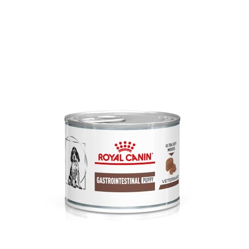 Royal Canin Veterinary Gastrointestinal Puppy Ultra Soft Mousse | 12 x 195 g | Alleinfuttermittel für Welpen | Zur Unterstützung bei akuten Resorptionsstörungen des Darms von ROYAL CANIN