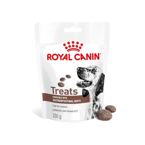 Royal Canin Veterinary Gastrointestinal Treats | 230 g | Snacks für Erwachsene Hunde Aller Größen & Rassen | Im wiederverschließbaren Beutel | Niedriger Fettgehalt von ROYAL CANIN