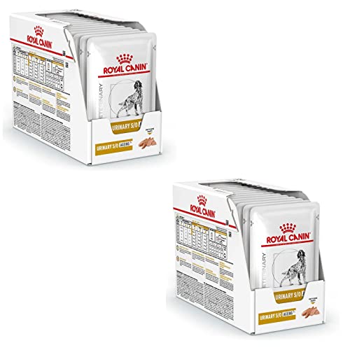 Royal Canin Veterinary Urinary S/O Ageing 7+ | Doppelpack | 2 x 12 x 85 g | Diät-Alleinfuttermittel für Hunde | Kann die Harnwege dabei unterstützen gesund zu bleiben von ROYAL CANIN