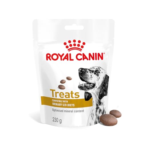 Royal Canin Veterinary Urinary S/O Treats | 230 g | Snacks für Erwachsene Hunde Aller Größen & Rassen | Im wiederverschließbaren Beutel | Optimierter Mineralstoffgehalt von ROYAL CANIN