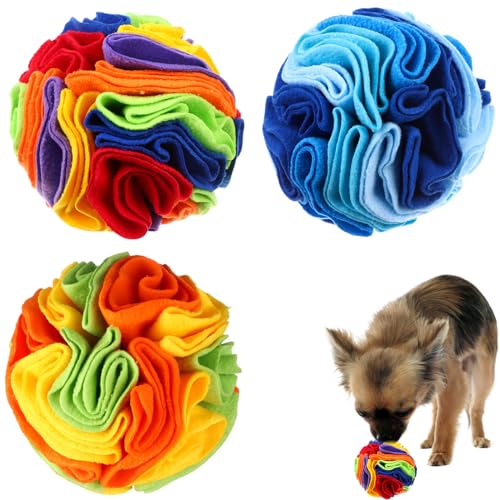 Snuffle Ball für Hunde Snuffle Ball für Hunde Snuffle Ball für Hunde; Stress Relief Interactive Dog Snuffle Ball von RUDFUZ