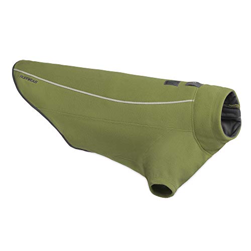 RUFFWEAR Climate Changer Jacket, Warmer und vielseitiger Hundemantel mit Polyesterärmeln für Klares, Kaltes Wetter, Cedar Green, X-Small von RUFFWEAR