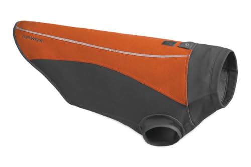 RUFFWEAR Climate Changer Pullover, Leichte, Wetterfeste und Warme Hundejacke mit Konturierten Flügelärmeln, Canyonlands Orange, Medium RUFFWEAR Climate Changer Pullover, Leichte, Wetterfeste und Warme Hundejacke mit Konturierten Flügelärmeln, Canyonlands Orange, Medium von RUFFWEAR