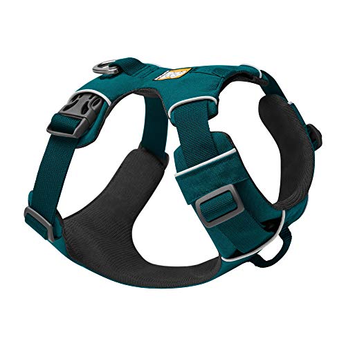 RUFFWEAR Front Range Hundegeschirr, reflektierend, gepolstert, kein Ziehen, Größe XS von RUFFWEAR