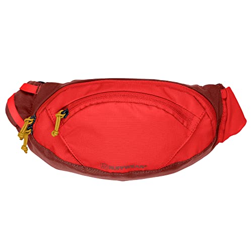 RUFFWEAR Verstellbare Umhängetasche & Gürteltasche für Hundespaziergang, Umhängetasche oder Hüfttasche mit Reißverschlusstaschen, Hundeleckerli-Tasche & Hundekotbeutel-Tragetasche, Rot Sumac von RUFFWEAR