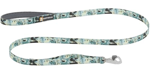 RUFFWEAR Front Range Hundeleine, 1,5 m Lange Hundeleine ohne Ziehen mit gepolstertem Griff, leichte und robuste Hundeleine, geschwungener Salbei von RUFFWEAR