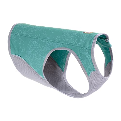 Ruffwear Swamp Cooler(TM) Zip Vest |05451-421| Kühlmantel für Hunde, Farbe:Aurora Teal, Größe:M von RUFFWEAR