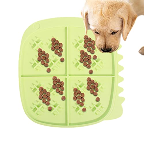 Leckmatte für Hunde, Welpen-Leckmatte, Puzzle-Anreicherungsspielzeug gegen Langeweile, Hundefuttermatte, perfekt zum Baden und Pflegen Ruftup von RUFTUP