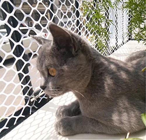 RUIBEI Katzen-Sicherheitsnetz für Balkon und Fenster, Anti-Sturz-Schutznetz für drinnen und draußen, Balkonfenster, Sicherheitsgitter für Katzen von RUIBEI