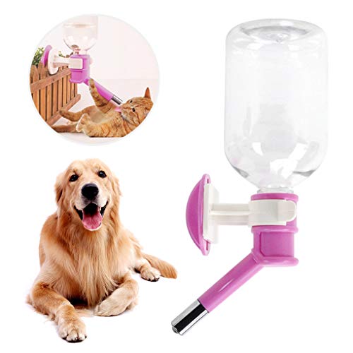 500 ML Haustier Wasserflaschen Automatischen Fütterung Wasser Wassertränke Pet Hängende Wasserspender Water Trinken Dispenser für Hunde Katze Kaninchen Kleintiere von RUIXIB