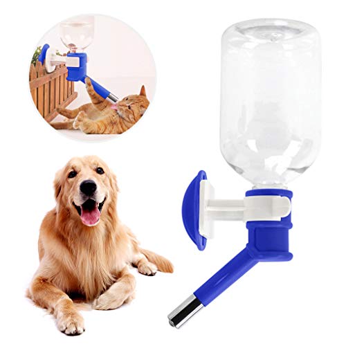 500 ML Haustier Wasserflaschen Automatischen Fütterung Wasser Wassertränke Pet Hängende Wasserspender Water Trinken Dispenser für Hunde Katze Kaninchen Kleintiere von RUIXIB