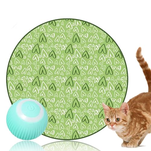 RUVE Gertar Cat Toy, 2 in 1 Simulated Interactive Hunting Cat Toy, Gertar Cat Tunnel Toy, Gertar Interactive Hunting Cat Toy, Interactive Cat Toy Ball,Cat Hunting Toys von RUVE
