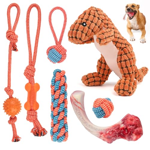 RUXAN Hunde Spielzeug, Hergestellt aus Natürlicher Baumwolle Hunde Intelligenz Entwickeln Geeignet für Mittelgroße Hunde kleine Hunde Verschiedene Hundebälle Welpenspielzeug 5-teiliges Set RUXAN Hunde Spielzeug, Hergestellt aus Natürlicher Baumwolle Hunde Intelligenz Entwickeln Geeignet für Mittelgroße Hunde kleine Hunde Verschiedene Hundebälle Welpenspielzeug 5-teiliges Set von RUXAN