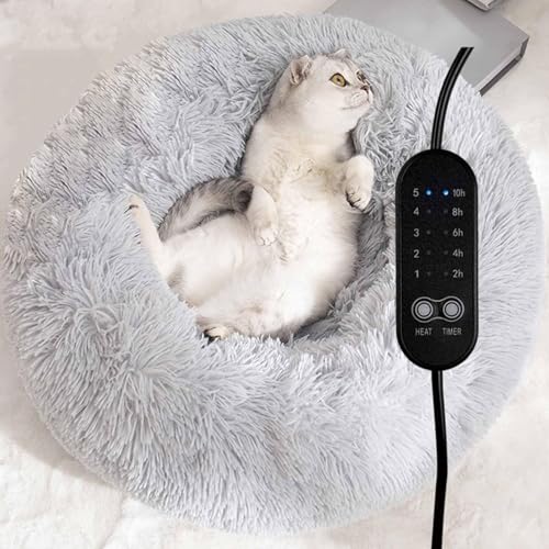 RUYICZB Hundebett Kleine Hunde/Katzenbett, Donut Flauschig Hundebetten, Hundehütte Indoor, Hundekorb Mittelgroße Hunde Bett, rutschfest Kuschelbett Hundekörbchen,50cm RUYICZB Hundebett Kleine Hunde/Katzenbett, Donut Flauschig Hundebetten, Hundehütte Indoor, Hundekorb Mittelgroße Hunde Bett, rutschfest Kuschelbett Hundekörbchen,50cm von RUYICZB