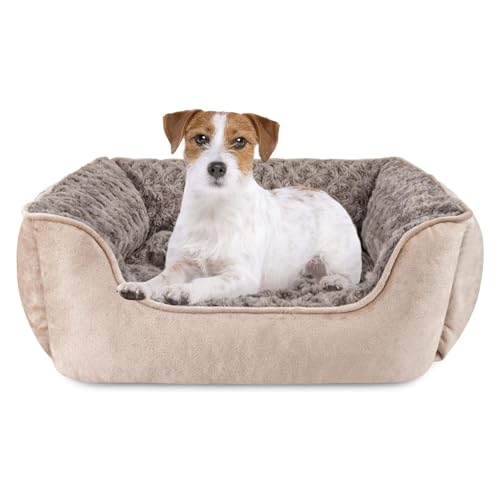 RUYICZB Orthopädische Hundebetten, Haustierbett mit Rutschfester Unterseite und atmungsaktiv, waschbar, Hundesofabett mit zusätzlicher Kopf- und Nackenstütze,Camel,70x55x16cm RUYICZB Orthopädische Hundebetten, Haustierbett mit Rutschfester Unterseite und atmungsaktiv, waschbar, Hundesofabett mit zusätzlicher Kopf- und Nackenstütze,Camel,70x55x16cm von RUYICZB