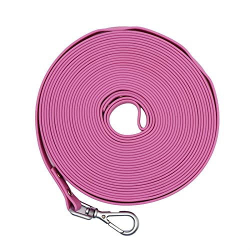 Schleppleine für Hunde Hundeleine 5m 10m 15m Lange Leine für Hunde Super Lange Hundeleine 1,5m 3m Hundeleine Hundeleine zum Trainieren(Purple,1.3cmX1.5m) von RVIFY