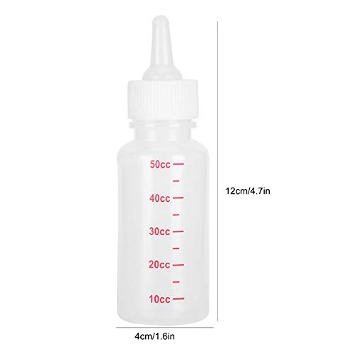 RYTTGOP Welpenflaschen, Kätzchen Flasche Haustier Supply Puppy Kätzchen Neugeborene Tierpfleger Set für Pflegepupfmilch Kätzchen von RYTTGOP