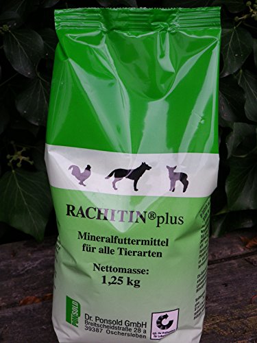 Rachitin® Plus Mineralfuttermittel für alle Tiere 1,25 kg Tüte von Rachitin