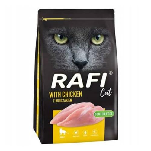 Dolina noteci Rafi Cat | Trockenfutter für Katzen | Reich an Huhn | Vollwertige Ernährung für alle Rassen | 7 kg von Rafi