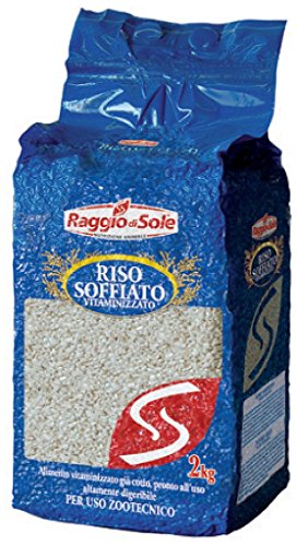 Otto RISO SOFFIATO VITAMINIZZATO - Per cani - Kg.2 von Raggio di Sole