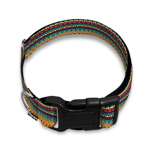 Geometrisches Haustier-Halsband, Boho-Halsband, weich, elastisch, für weibliche und männliche Welpen, Katzen von Raguepo