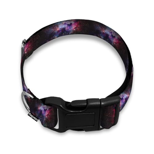 Universe Star Nebula Hundehalsband, weich, für kleine, mittelgroße und große Rassen, Hunde, Katzen, Welpen, Kätzchen, Terrier von Raguepo