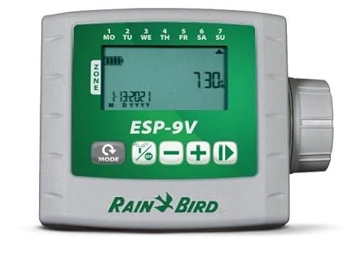 Rain Bird ESP9VI1 F48351 Bewässerungs-Programmierer, batteriebetrieben, 1 Zone von Rain Bird