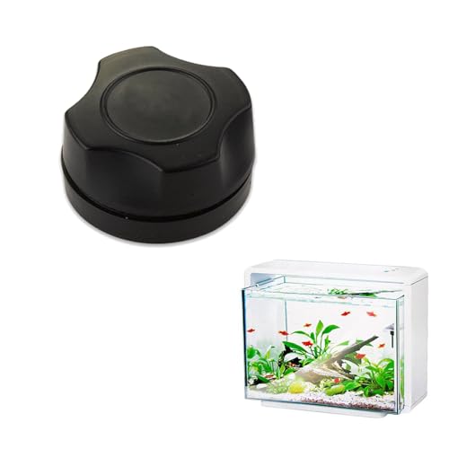 Rakiuty Aquarium-Reiniger, magnetischer Aquarium-Reiniger, magnetische Algenschrubber Bürste, einfach zu bedienendes Aquarium-Glasreinigungswerkzeug für sichere und rückstandsfreie Tankwartung von Rakiuty