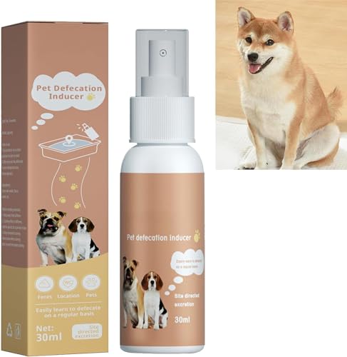 Rakiuty Potty Here-Trainingshilfe-Spray,Hunde Lockstoff Spray,Töpfchen-Trainingsspray,Töpfchen Trainingshilfe,Welpen-Töpfchen-Trainingsspray,Potty Here-Trainingshilfe-Spray,30ml von Rakiuty