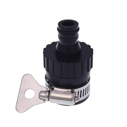 Rakiuty Tap to Hose Rubber Connector,Universal Schlauchanschluss Wasserhahn,Runder Universal Wasserhahn Adapter Verstellbar,Wasserhahn-Anschluss,Gartenschlauch Adapter,Universal-Wasserhahn-Anschluss von Rakiuty