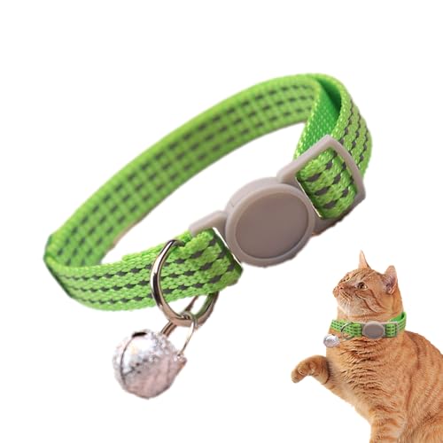 Hunde- und Kätzchenhalsband mit Glöckchen, reflektierendes Hundehalsband | Einfache Halsbänder mit klingender Glocke - Bequeme und lockere Nylon-Sicherheitshalsbänder für Hunde, von Ranley